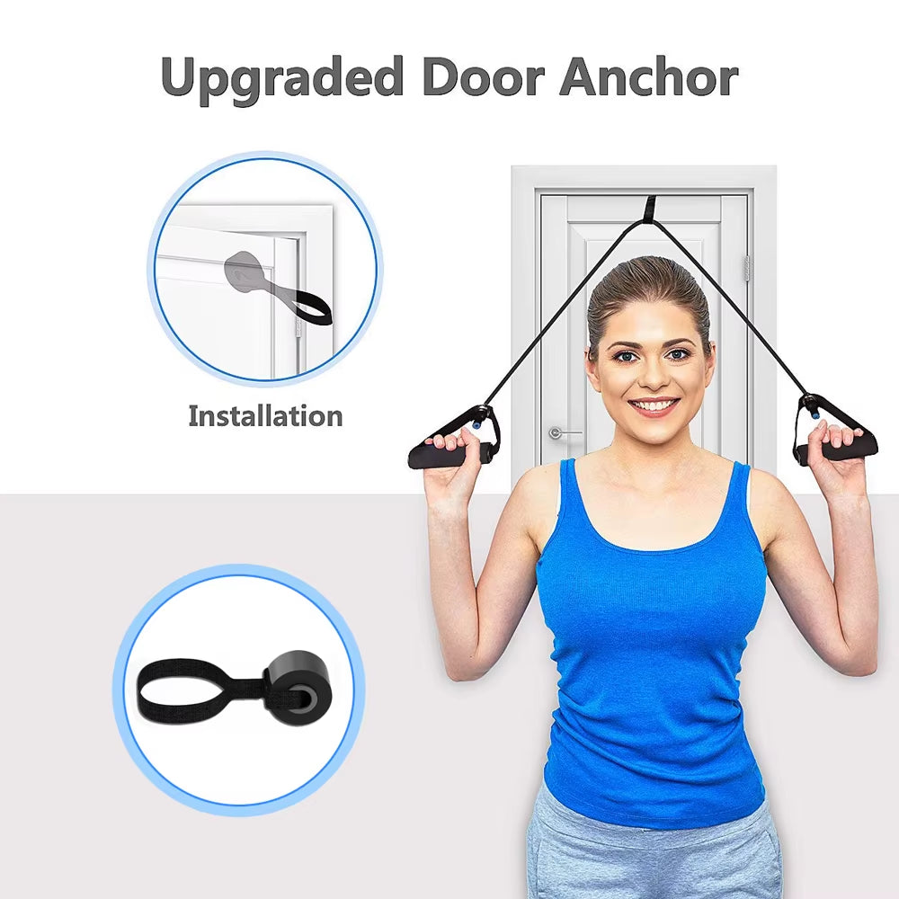 FlexTone™ – Elastic Resistance Bands for Full-Body Training (10-30LB)